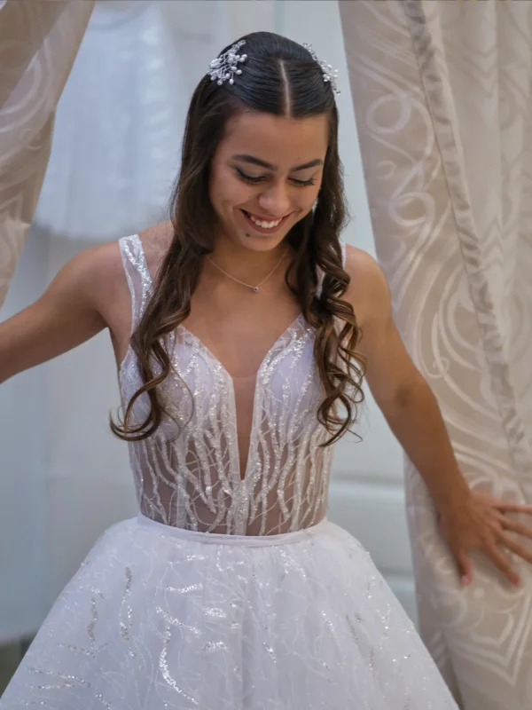 Vestido quinceañera modelo Vines, by Cecilia Méndez Atelier