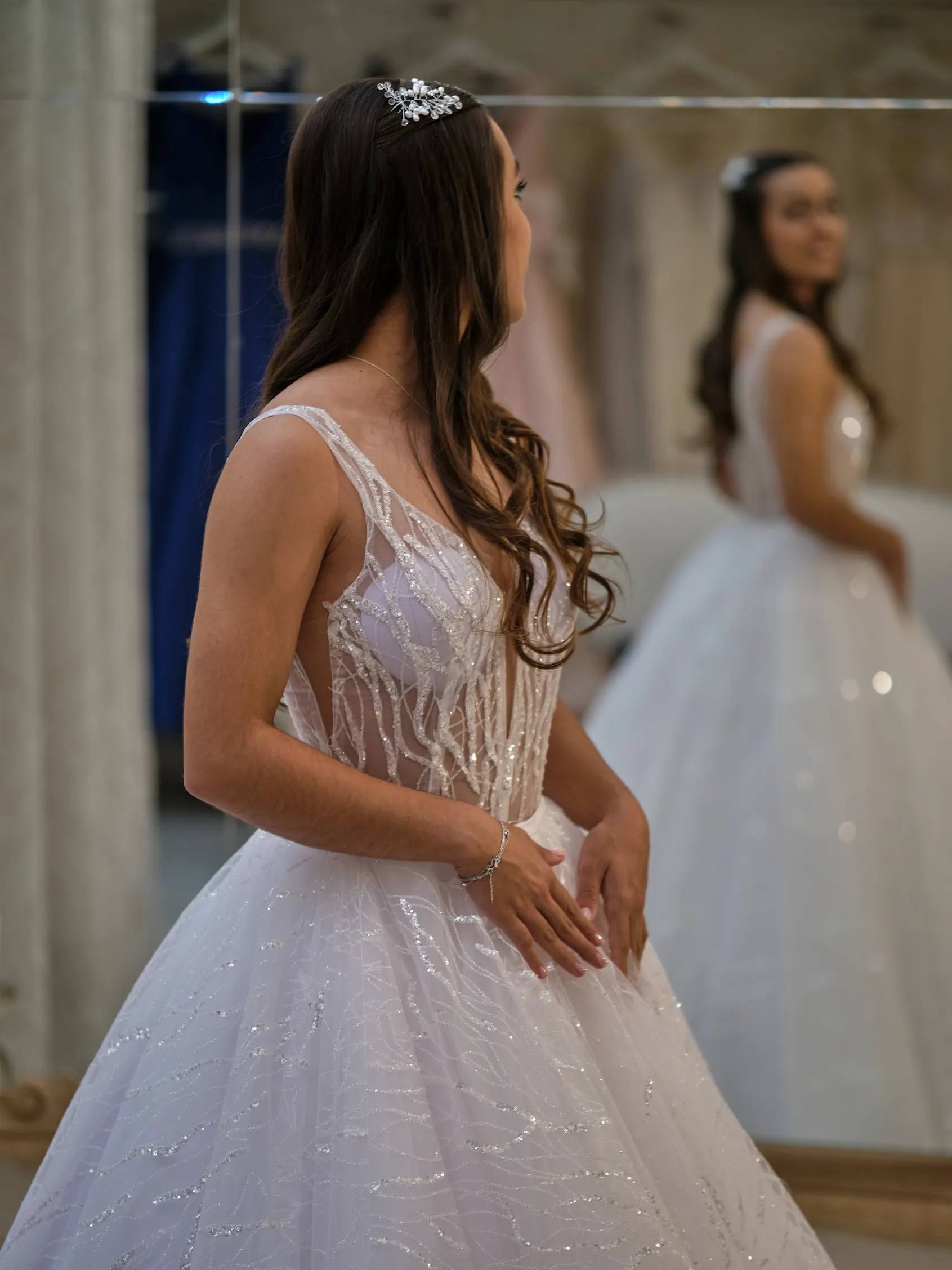 Vestido quinceañera modelo Vines, by Cecilia Méndez Atelier
