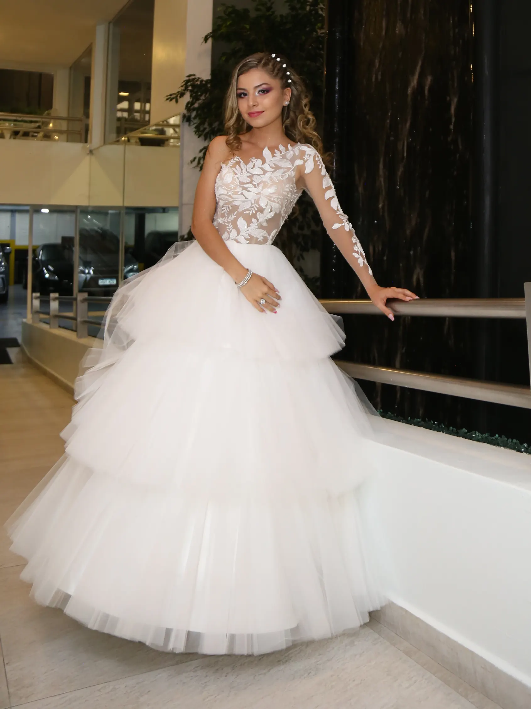 Vestido de fiesta quinceañera, confección a medida