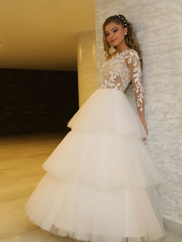 Vestido de quinceañera diseñado por Cecilia Méndez