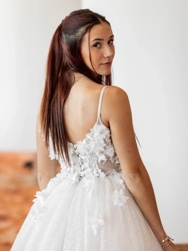 Vestido de novia. Confección a medida. Cecilia Mendéz Atelier
