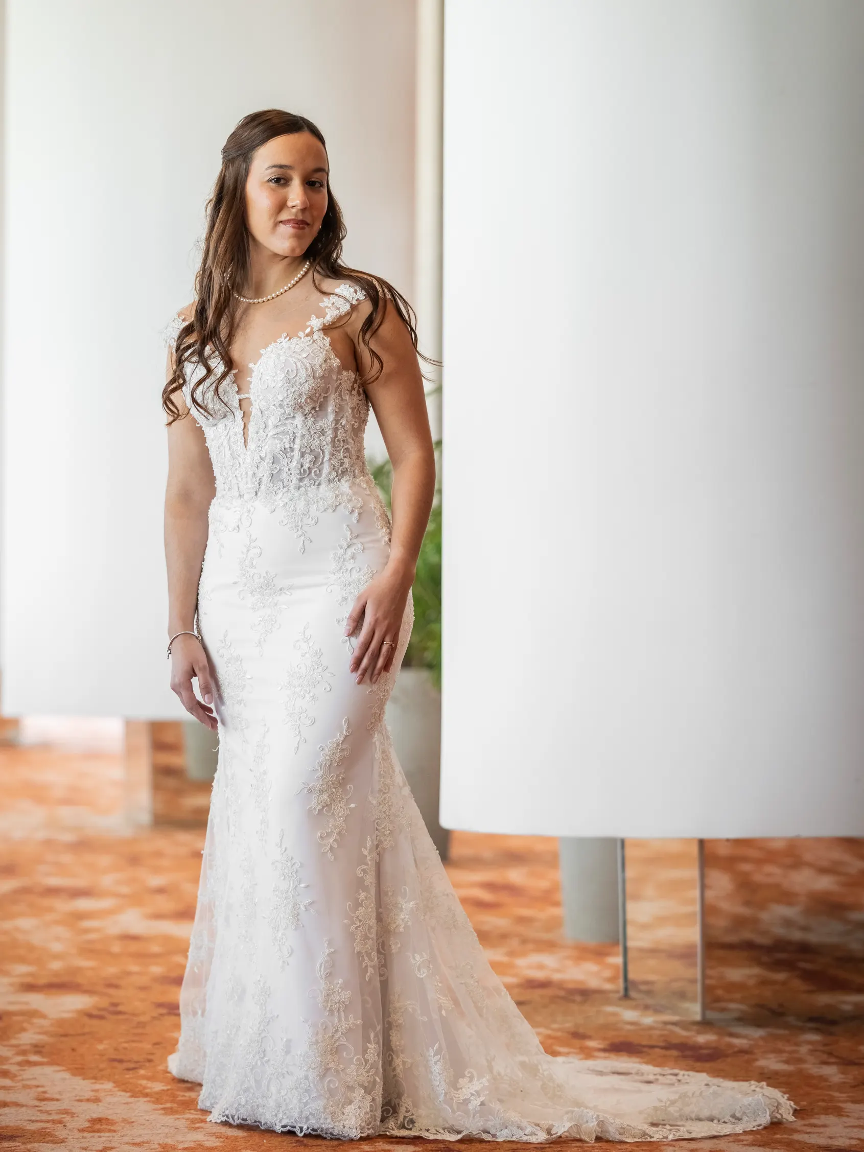 Vestido Novia Modelo Pearl. Atelier Cecilia Méndez.