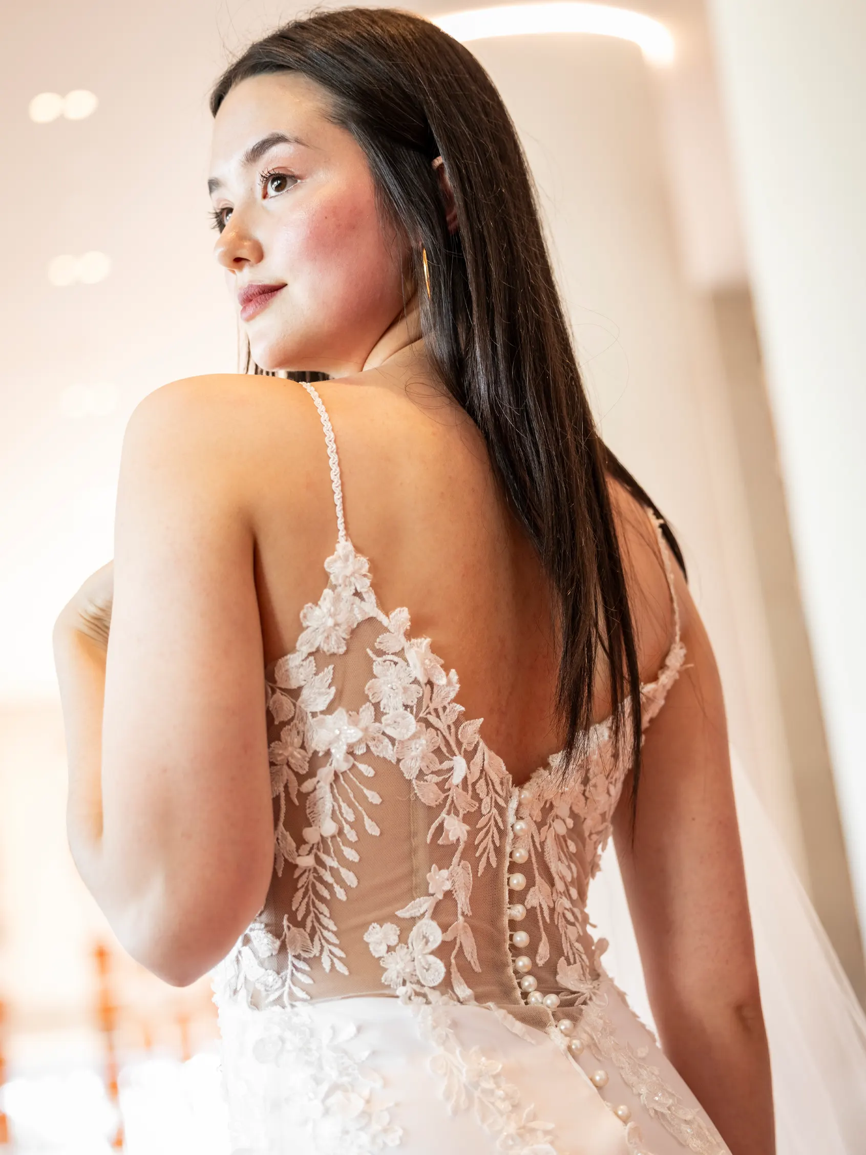 Vestido de novia de alta costura en Punta del Este - Atelier Cecilia Méndez
