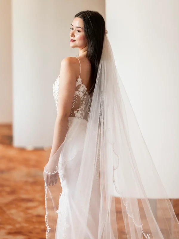 Vestido de Novia, bodas, casamiento. Modelo Fleur