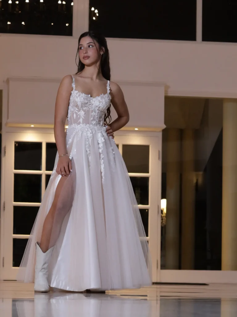 Vestido de fiesta de 15 años modelo Selena
